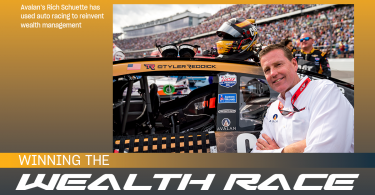 Echelon Professional Winning the Wealth Race. Avalan’s Rich Schuette has used auto racing to reinvent wealth management image